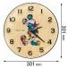  Seiko настенные часы ( Disney ) Mickey Mouse FW586B возвращенный товар вид другой A