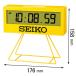  Seiko Mini спорт таймер часы SEIKO SQ-817-Y возвращенный товар вид другой A
