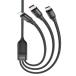 hoco. 3in1 кабель 6A hoco U104 1.2m( черный ) U104-3IN1-6A-BK возвращенный товар вид другой A
