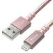 ITSUWA MFI засвидетельствование Lightning зарядка сообщение кабель дизайн модель 1.5m( розовый ) MLTD2215PK возвращенный товар вид другой A