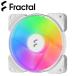 Fractal Designlflaktaru дизайн 120mm диаметр вентилятор Aspect 12 RGB PWM White Frame FD-F-AS1-1209 возвращенный товар вид другой B