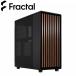 Fractal Designlflaktaru дизайн middle tower type PC кейс North Charcoal Black FD-C-NOR1C-01 возвращенный товар вид другой B