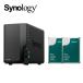 Synologylsi nology DiskStation DS225+ +HAT3300-6TB 2 шт DS225+_HAT3300-6TB2 возвращенный товар вид другой B
