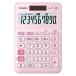  Casio калькулятор 10 колонка ( розовый ) CASIO W налог показатель калькулятор Mini Just модель MW-100TC-PK-N возвращенный товар вид другой A