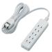 쥳 󥰥ץ饰å(6ĸ 3m)ۥ磻 ELECOM T-S02N-2630WH ʼA