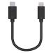  Elecom зарядка кабель короткий .Type-C Lightning кабель 0.1m PD соответствует MFi засвидетельствование супер внезапный скорость ( черный ) MPA-CL01XBK возвращенный товар вид другой A