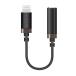  Elecom Lightning-φ3.5mm стерео Mini Jack изменение кабель ( высокая прочность ) 10cm( черный ) MPA-L35S01BK возвращенный товар вид другой A
