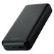  Elecom мобильный аккумулятор 20000mAh USB Power Delivery основа 20W USB-A мощность 1 порт USB-C вход/выход 1 порт ( черный ) DE-C34-20000BK возвращенный товар вид другой A