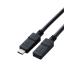 쥳 USB3.2(Gen1)Ĺ֥ USB Type C 0.5m (֥å)(֥å) USB3-ECC05BK ʼA