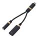  Elecom модель C разъём джек изменение < USB-C to 3.5mm стерео Mini Jack > DAC установка высокая прочность PD соответствует USB зарядка порт есть MPA-C35DSPDBK возвращенный товар вид другой A