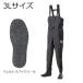  Daiwa Daiwa тугой Fit соль забродный полукомбинезон SW-4503R-T 3L размер (27.0~28.0cm) возвращенный товар вид другой A