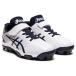  Asics бейсбол отметка шиповки STAR SHINE S 2( Star автомобиль in S2)( белый × темно-синий * размер :18.0cm) возвращенный товар вид другой A