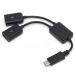  route a-ruUSB2.0 Type-C OTG кабель 2 порт ( черный ) RC-OTG2TCB возвращенный товар вид другой A