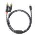 fi-o аналог подключение для аудио кабель (1.2m){FiiO Trust USB Type-C to RCA} FiiO FIO-TRUST-LD-UB1 возвращенный товар вид другой A
