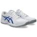  Asics мужской теннис обувь COURT SLIDE 4 все пальто (WHITE/ DARK COBALT* размер :26.5cm) возвращенный товар вид другой A