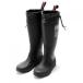 DRESS rain boots Airborne radial sole 25cm( black ) returned goods kind another A