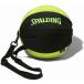  Spalding мяч сумка b Lee z( черный × lime зеленый * размер : диаметр 27cm) возвращенный товар вид другой A