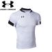  Under Armor регби p Ractis Short рукав рубашка ( белый * размер :MD) возвращенный товар вид другой A
