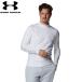  Under Armor холодный механизм fiti Delon g рукав mok рубашка (White/ HaloGray/ HaloGray* размер :LG) возвращенный товар вид другой A