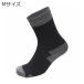  Excel водонепроницаемый водонепроницаемый носки M размер 24~26cm( черный × серый ) возвращенный товар вид другой A