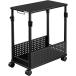  bow hyute going up and down type L character desk compact ( black ) BHD-550H-BK returned goods kind another A