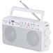  Toshiba широкий FM/ AM Home радио LED свет установка ( белый ) TOSHIBA AUREX AX-SHR60(W) возвращенный товар вид другой A