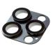 ǥ iPhone 16 Pro/ 16 Pro Max ݸե HYBRID CAMERA LENS COVER(ե) Deff DG-IP24PGAL2GR ʼA