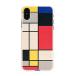 ManWood iPhone XS/ X ŷڥϡɥ ֥åե졼(MONDRIAN WOOD) I10492I8 ʼA