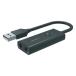 GOPPAlgopa mute кнопка установка USB аудио изменение адаптер ( коннектор USB Standard-A) черный GP-AUA2HM/ B возвращенный товар вид другой B