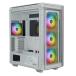 XPG BATTLECRUISER IIѡߥɥ륿PC  ۥ磻 XPG 4̥饹ѥͥ Extended ATX/ATX/Micro ATX/Mini-ITX BATTLECRUISERIIST-WH ʼB