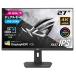 ASUS ߥ󥰱վǥץ쥤(27/Fast IPS/4K UHD 3840x2160/FHD320Hz4K160Hz/1ms/HDR400/HDMI2.1/DP1.4)(֥å) ROG Strix XG27UCG ʼA