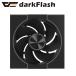 darkFlashl темный flash наружный линия люминесценция вентилятор [DM8 LINE] 120mm кейс вентилятор ( черный ) DM8LINE-B-HQ1 возвращенный товар вид другой B