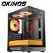 Okinoslokinos стойка отсутствует mini tower PC кейс Aqua UNO Canary( черный желтый ) Aqua UNO Canary возвращенный товар вид другой B