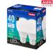 ELPA LED лампа в общем лампа форма 40W форма соответствует / 485lm( днем белый цвет соответствует )(2 штук ) (Joshin оригинал ) LDA4N-G-E26-J2P возвращенный товар вид другой A