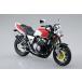  Aoshima ( повторный производство )1/ 12 The * мотоцикл No.53 Honda NC31 CB400 SUPER FOUR *92 custom детали имеется (64795) пластиковая модель возвращенный товар вид другой B