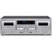  Teac double cassette deck ( silver ) TEAC W-1200 returned goods kind another A