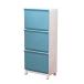  flat мир промышленность грудь kre van 323 ( голубой * ширина 438× глубина 287× высота 1046mm) выдвижной ящик . так же ручка имеющий корзина .! HK-CV323BL возвращенный товар вид другой A