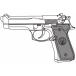  Marushin M92FS желтохвост ga-tiaW deep black ABS( конечный продукт ) модель оружия возвращенный товар вид другой B