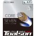 TOALSON(toaruson) soft теннис для -тактный кольцо CORE SEVEN.125( core seven *juu125)( черный ) |3 день ~8 день . отгрузка | возвращенный товар вид другой A