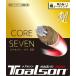 TOALSON(toaruson) soft теннис для -тактный кольцо CORE SEVEN Gou 125( core seven * go 125)( красный ) возвращенный товар вид другой A