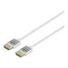  Buffalo HIGH SPEED HDMI кабель (1.0m* 1 шт. )( тонкий модель / белый ) BUFFALO BSHD3S10WH возвращенный товар вид другой A