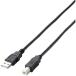 쥳 USB2.0֥ A-B 3m 0.5A ֥å U2C-JB30BK ʼA