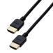  Elecom HDMI кабель 1m 4K позолоченный ( модель A*19 булавка - модель A*19 булавка ) мягкость HEC ARC соответствует высота защита коннектор ( черный ) CAC-HD14EY10BK возвращенный товар вид другой A