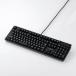쥳 USBϥͭץߥ֥󥭡ܡ ELECOM TK-FCM094HBK ʼA