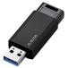  Elecom lELECOM USB память / USB3.1(Gen1) соответствует / knock тип / авто возврат c функцией / 16GB/ ( черный ) MF-PKU3016GBK возвращенный товар вид другой B