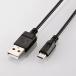 쥳 USB2.0֥ 0.3m 0.5A(A - microB֥å) U2C-JAMB03BK ʼA