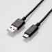 쥳 / žб USB2.0֥(A to TypeC) 1.0m 3A ֥å U2C-AC10NBK ʼA