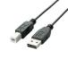 쥳 ξޤUSB֥ 2.0m 0.5A(USB A - USB B֥å) U2C-DB20BK ʼA