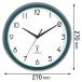  не 2 торговля радиоволны настенные часы Capella ( зеленый ) 27267 возвращенный товар вид другой A
