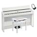  Korg электронное пианино ( белый )( высота низкий свободный стул (PC-300-WH)& наушники имеется ) KORG G1B AIR G1B-AIR-WHITE( стул есть ) возвращенный товар вид другой A